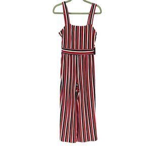 Express black, white & red striped jumper NWT medium